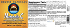Source Naturals Metabolic C 500 mg Vitamina C, 180 Cápsulas