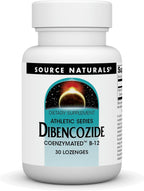 Source Naturals Dibencozide – Suplemento de vitamina B12 adenosilcobalamina, 30 comprimidos sublinguales