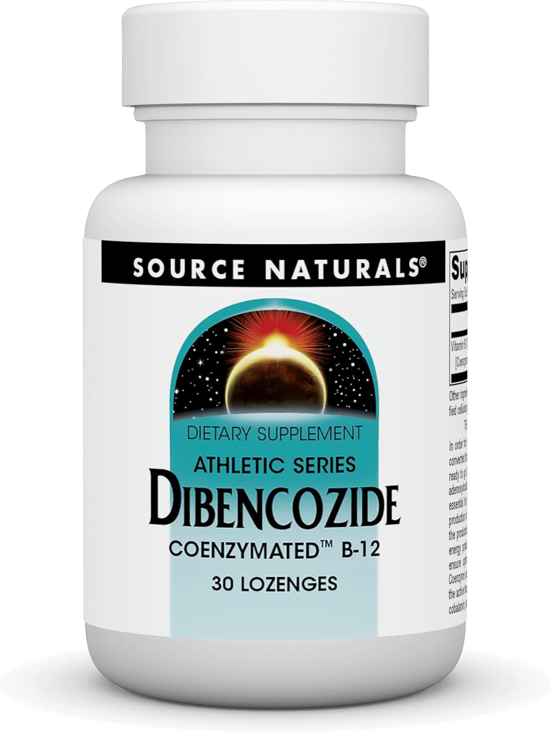 Source Naturals Dibencozide – Suplemento de vitamina B12 adenosilcobalamina, 30 comprimidos sublinguales