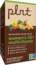 Multivitamínico Fermentado de Alimentos Integrales para Mujeres 50+ - 60 Cápsulas Veganas