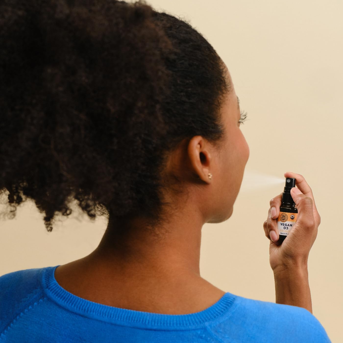 Vimergy Vitamina D3 Vegana - 1000 UI por Dosis, 96 Dosis - Líquido Orgánico