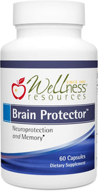 Wellness Resources Brain Protector Longevity – Suplemento con Novusetin Fisetin, Longvida Curcumina, AuroraBlue Arándano y na-RALA (60 Cápsulas)
