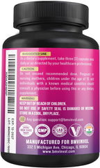 BMVINVOL Inositol Supplement - Myo-Inositol and D-Chiro Inositol Ideal 40:1 Ratio - Plus Berberine, Cinnamon, Ashwagandha + 5 More - 30 Capsules
