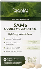 BRAINMD Dr Amen SAMe Mood & Movement 400 - 30 Comprimidos