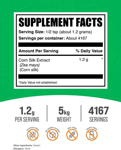 Extracto de Seda de Maíz en Polvo - – Rico en nutrientes naturales : Cada dosis proporciona una concentración de – Image 2