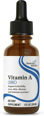 Seeking Health Gotas de Vitamina A - Suplemento Líquido 1500mcg (30ml)