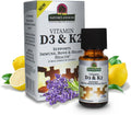 Nature's Answer Vitamina D3 y K2 - Gotas Líquidas Orales 0.5 oz (15 ml)