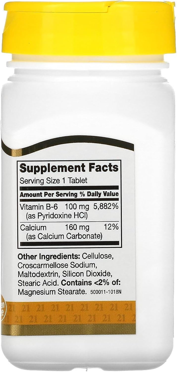 21st Century B6 100 mg Comprimidos, 110 Comprimidos (Envase de 3)