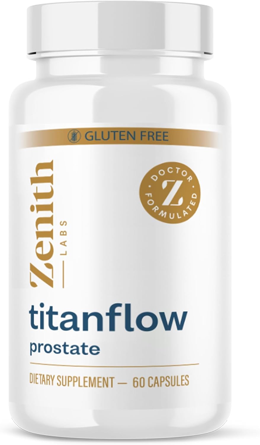 TitanFlow - Complemento para la Próstata con Aceite de Semilla de Calabaza