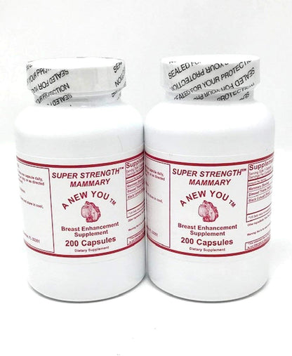 Super Strength Mammary Capsules Para Hombres Crossdressing y Mujeres Trans - 400 Cápsulas – Image 1