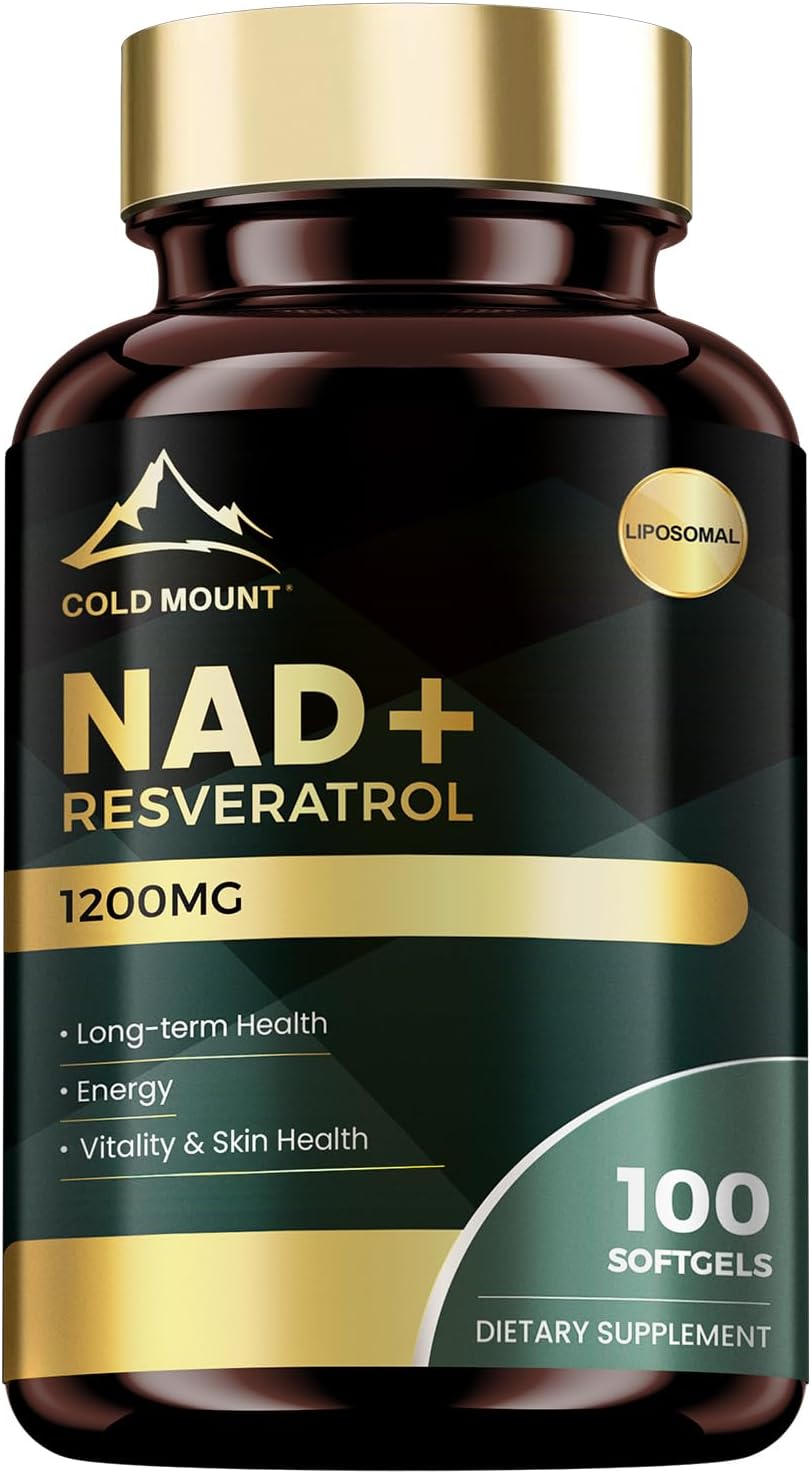 NAD con Trans-Resveratrol - 200 Cápsulas Blandas