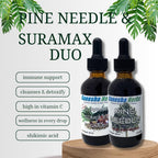Suramax and Pine Needle Complex Formula Tincture - Value Pack (2 x 60 ml)