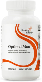 Seeking Health Optimal Man – Multivitamínico para hombres con Zinc, Folato Activo y Ácido Alfa-Lipoico