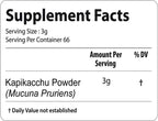 bixa BOTANICAL Mucuna Pruriens en polvo | 454 g | Vegano, sin gluten, tratado al vapor