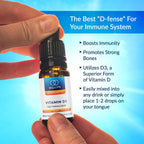 Equilife Vitamin D3: High Potency Liquid Drops, Non GMO, 0.40 fl oz
