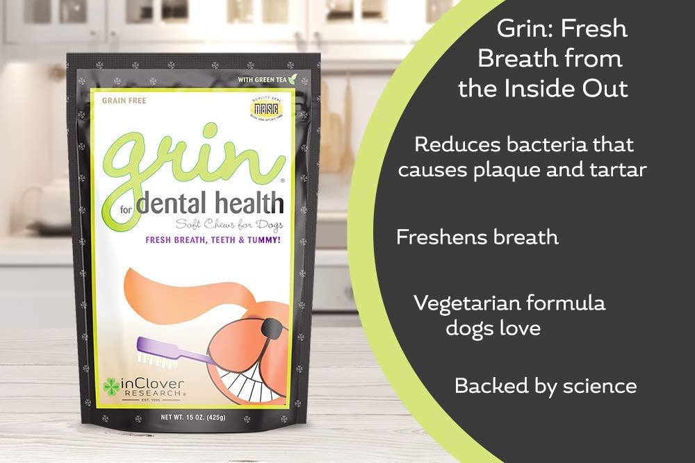 In Clover Grin Masticable Dental Natural para Perros