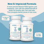 PranaPets Lignans & Melatonin con Biotina para Perros hasta 11 kg