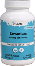 NSI Estroncio - 680 mg por dosis - 120 Cápsulas Vegetales