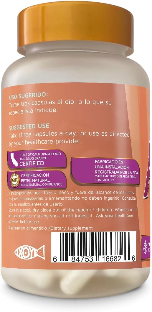 Betel Natural Premium Ácido Fólico 1000 mcg - 90 Cápsulas