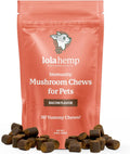 Suplemento de setas para perros - Masticables con setas orgánicas para inmunidad y cognición - Cola de pavo, Reishi, Shiitake, Maitake, Melena de león