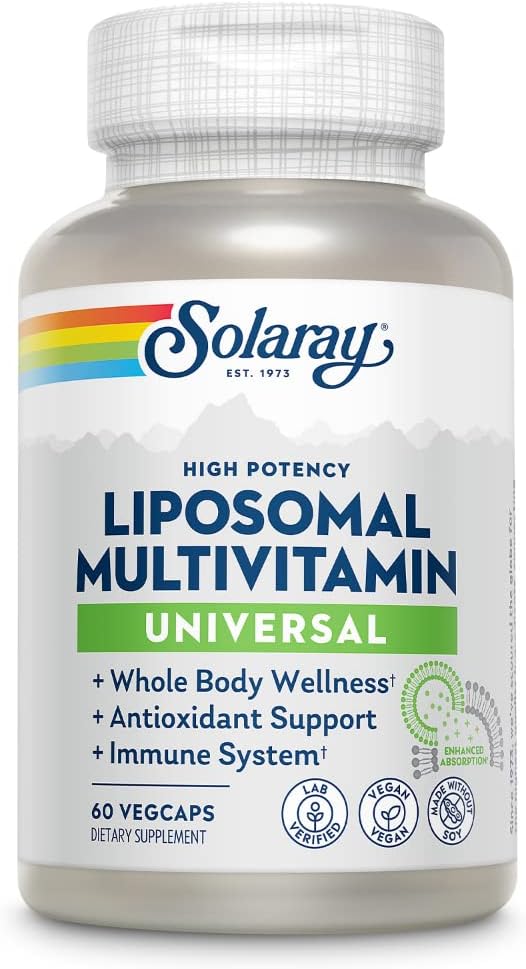 SOLARAY Multivitamínico Liposomal para Mujeres, Alta Absorción - 120 Cápsulas Vegetales
