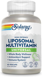 SOLARAY Multivitamínico Liposomal para Hombres – 60 Cápsulas Veganas