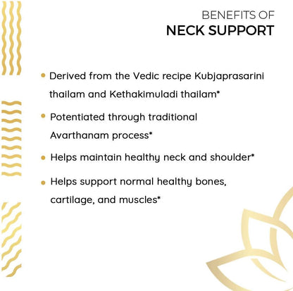 Kerala Ayurveda Neck Support - Cápsulas – Personas que pasan largas horas frente al ordenador o en posturas – Image 5