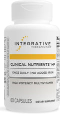 Integrative Therapeutics Clinical Nutrients HP - Multivitamínico diario con antioxidantes - Sin hierro - 60 comprimidos