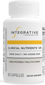 Integrative Therapeutics Clinical Nutrients HP - Multivitamínico diario con antioxidantes - Sin hierro - 60 comprimidos