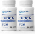 Puregen Labs TUDCA (Ácido Tauroursodesoxicólico) 500mg por Ración - 120 Cápsulas Vegetarianas