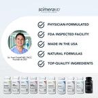 ScimeraMD® FocusMD Complemento para el Cerebro con Coffeeberry Orgánico Nootrópico, Huperzina A para Memoria, Concentración y Energía, 30 Cápsulas
