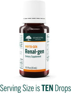 Genestra Brands Renal-gen | Suplemento herbario de enebro, olmo y maíz | 15 ml