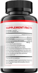 Gluco Extend Cápsulas - Suplemento Avanzado, Fórmula Natural (2 Paquetes, 120 Cápsulas)