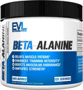 Evlution Nutrition Beta-Alanina Pura en Polvo - 125 Raciones (1.6g por Ración) Sin Sabor