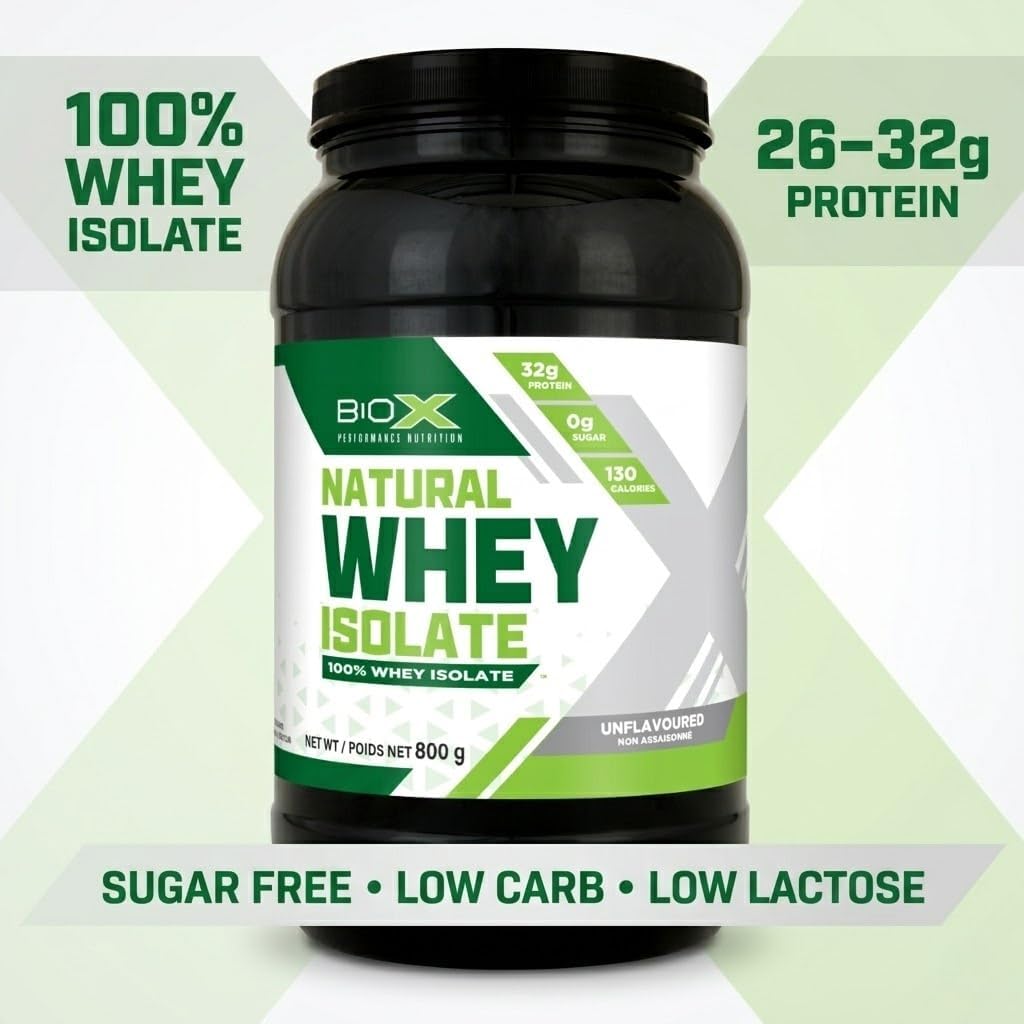 BioX Performance Nutrition Whey Isolate Natural Sin Sabor - 1,81 kg