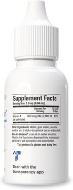 BIOTICS RESEARCH Bio Ae Mulsion IU - Vitamina A Emulsionada, 30 ml