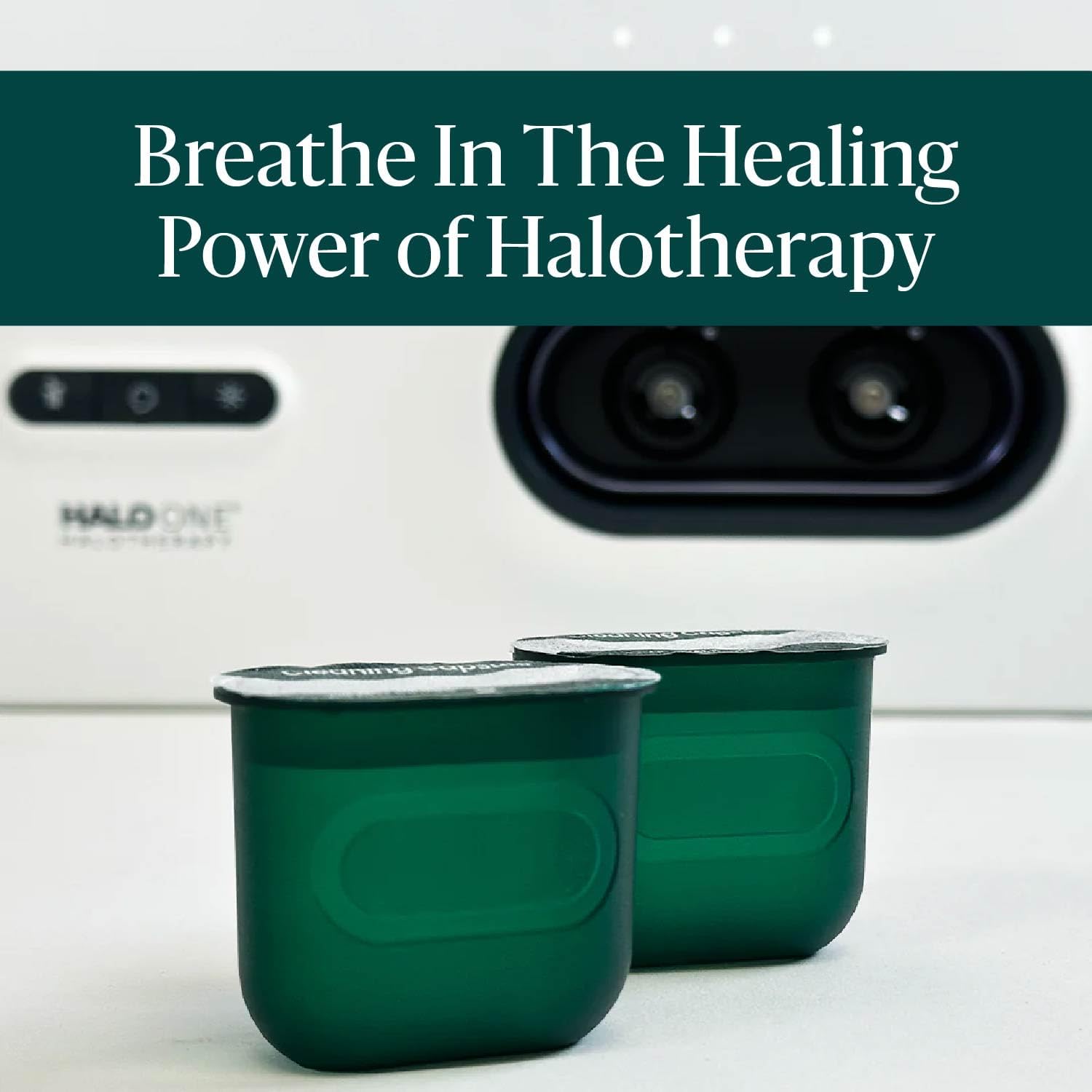 Clearlight Cleaning Pods para Halo ONE – Limpieza natural para dispositivo de haloterapia