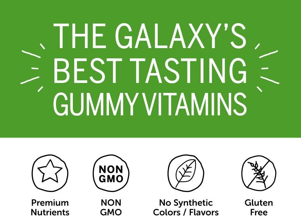 SmartyPants Kids Complete Gummy Vitamins: Multivitamínico y Omega 3 DHA/EPA, Metil B12, Vitamina D3 - 180 gominolas