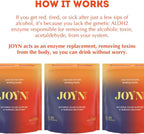 JOYN Supplement Value Pack: Alcohol Flush & Asian Glow Relief, Morning Recovery, Liver Support | con NAC, DHM, Cardo Mariano, Glutatión, B12 | 20 sobres