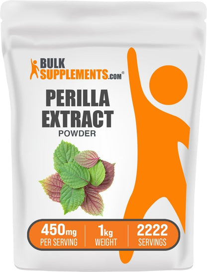 Extracto de Perilla en Polvo - Suplemento – Fuente de nutrientes naturales: Cada ración de 450 mg proporciona una – Image 6