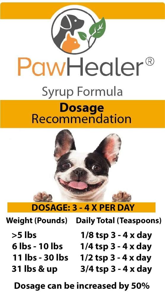PawHealer Hound Honey: Jarabe para el Corazón - Remedio Herbal para la Tos del Perro - 148 ml