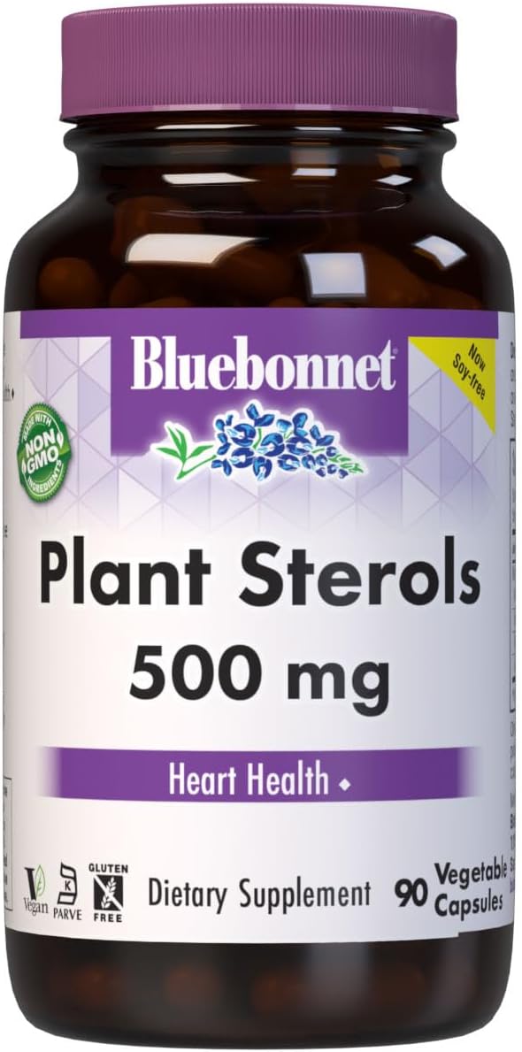 Bluebonnet Nutrition Esteroles Vegetales 500mg - 90 Cápsulas