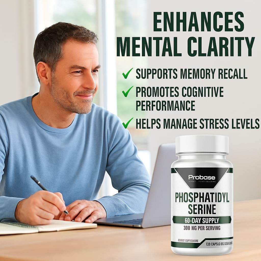 Probase Nutrition Phosphatidylserine 300mg – 120 Cápsulas