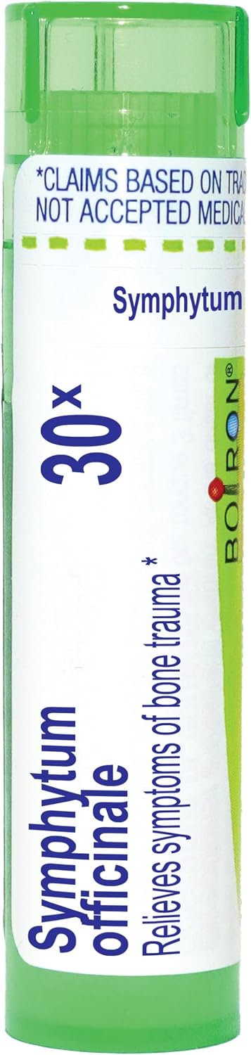 Boiron Symphytum Officinale 30X – Homeopathic Medicine for Bone Trauma, 80 pellets