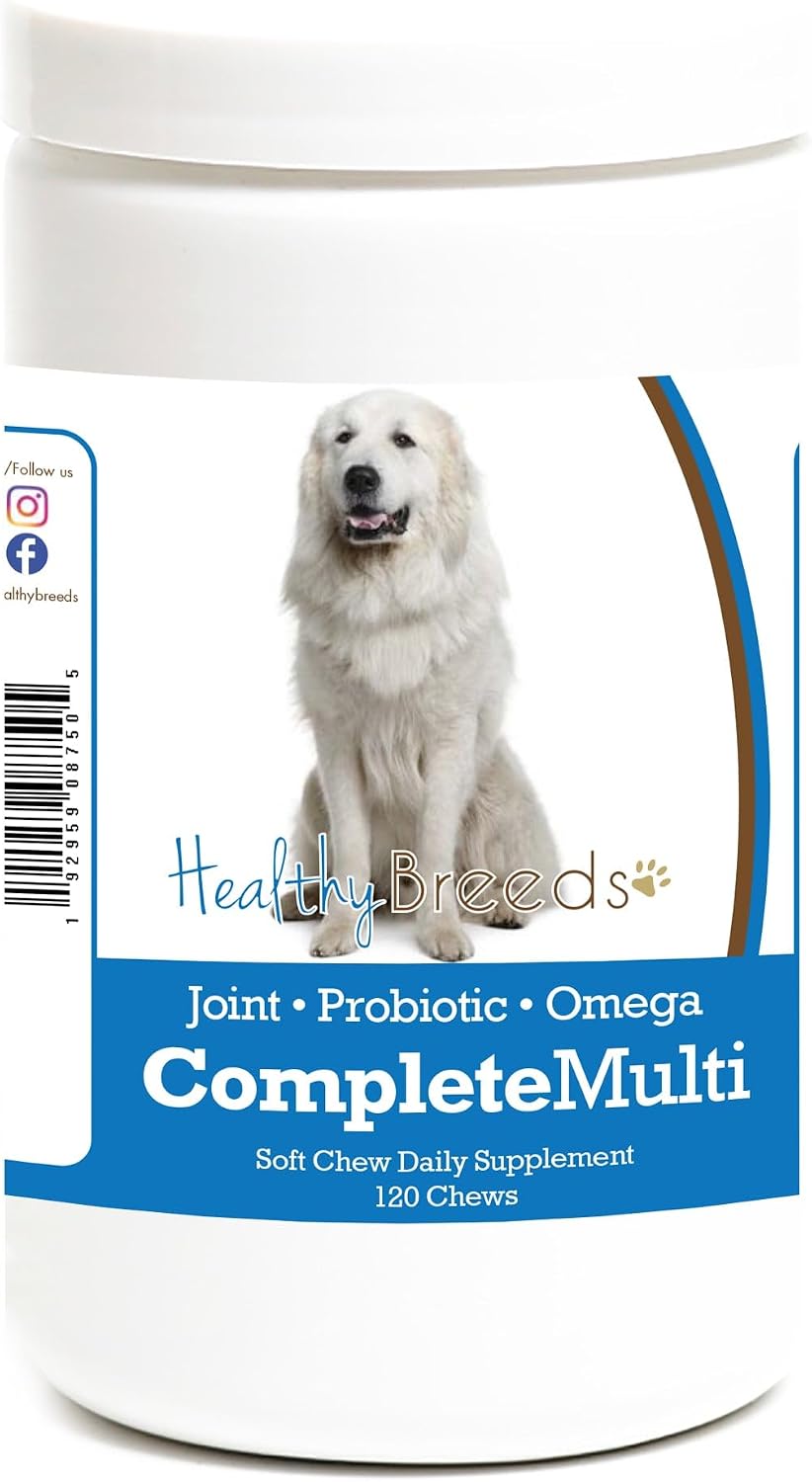 Healthy Breeds Great Pyrenees All in One Multivitamin Soft Chew 120 Count