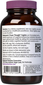 BlueBonnet Power Thought - Suplemento para la Salud Cerebral, 60 Comprimidos