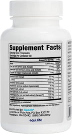 Equilife Daily Hair Support Supplement – Biotina, Ashwagandha y Zinc, 60 Cápsulas