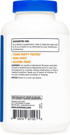 Nutricost Vitamina C con Zinc, 240 Cápsulas (Paquete de 3)