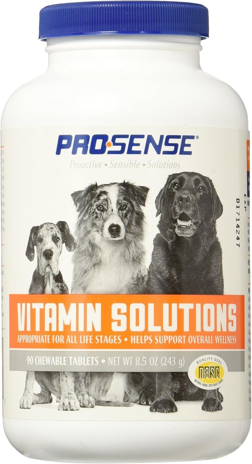 ProSense Vitamin Solutions - Comprimidos Masticables Multivitamínicos para Perros