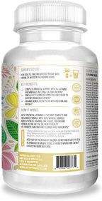 ACTIF Vitaminas Prenatales Orgánicas con 30+ Vitaminas, DHA, EPA, Omega 3 y Mezcla de Hierbas - 90 Cápsulas, Fórmula 2024